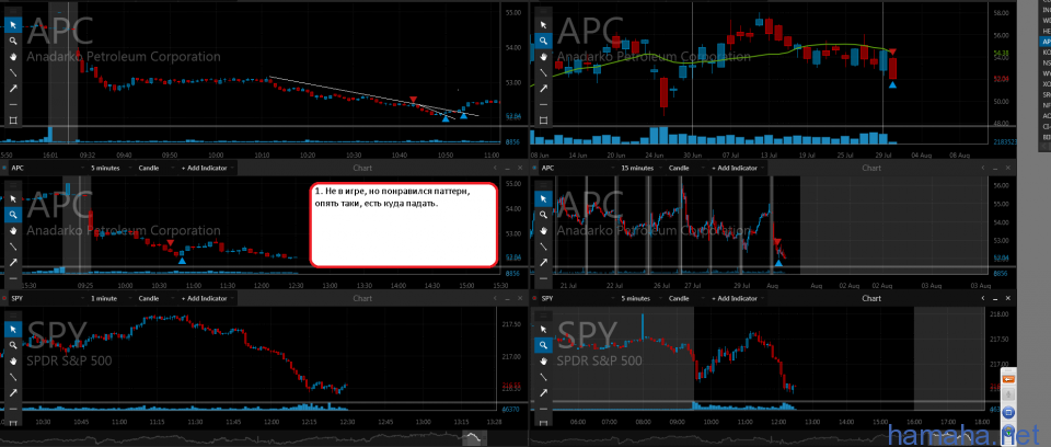010816 $APC $NFLX $WMB