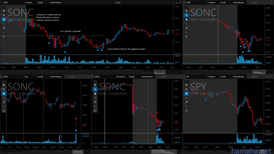 25.10.2016 *NVDA *SONC