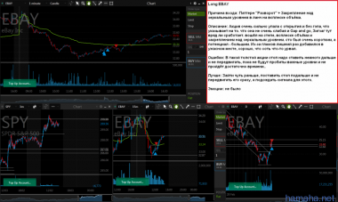 *HRB Short, *EBAY Long