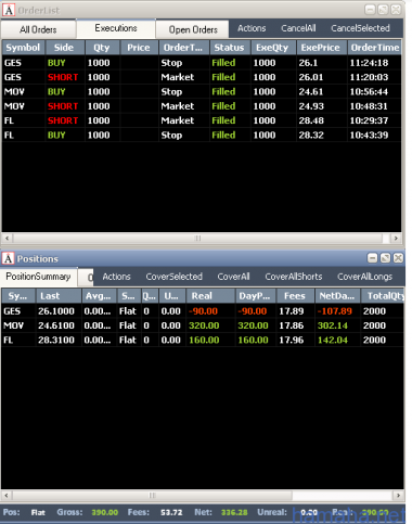 мой результат за
