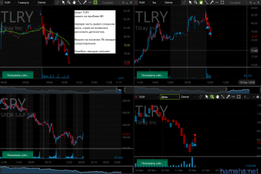 Шорт *TLRY