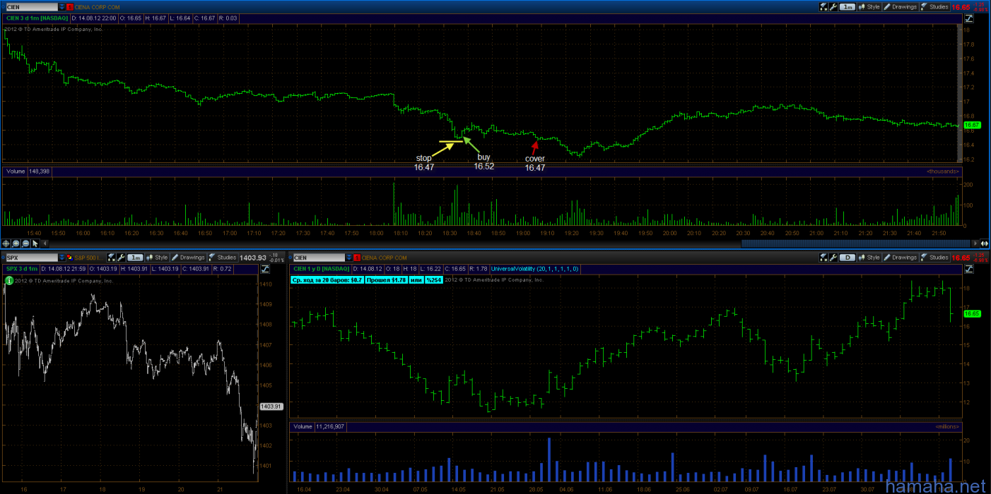 trading day 14.08.12