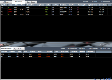 Trading day 30.07.12